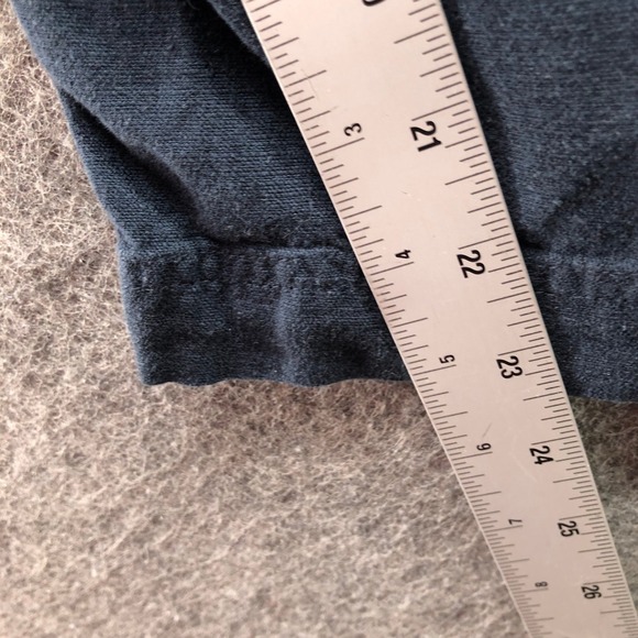 Splendid Linen Blend Crop Pants Womens L Navy Wide Leg High Rise Pull On - Picture 10 of 10